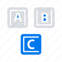 abc, alphabet, basic, blocks, knowledge