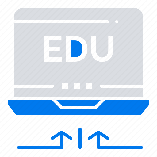 Arrow, education, hardware, laptop icon - Download on Iconfinder