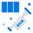 brass, horn, instrument, music, trumpet