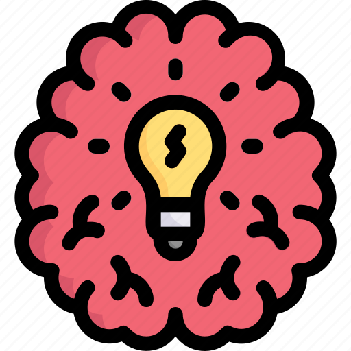 Blub, brain idea, brainstorming, creative, design, innovation, thinking icon - Download on Iconfinder