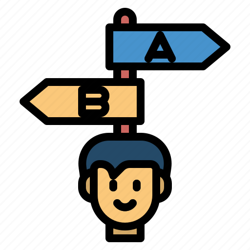 Designthinking, choice, decision, business, choose, doubt icon - Download on Iconfinder