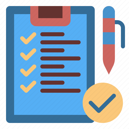 Designthinking, complete, check, checklist, list, task icon - Download on Iconfinder