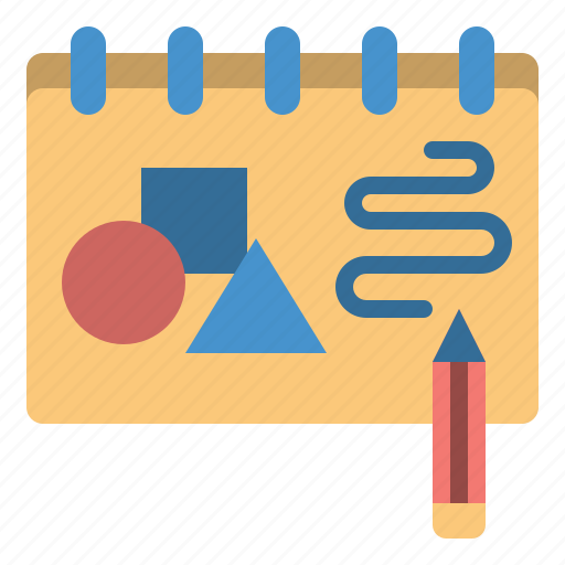 Designthinking, sketchbook, sketch, notebook, note, document icon - Download on Iconfinder