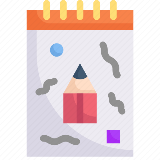 Creative, design, drawing, innovation, sketchbook, sketching, thinking icon - Download on Iconfinder