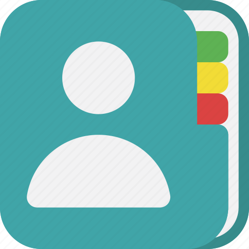 Address book, agenda, bookmark, interface, notebook, people, telephone book icon - Download on Iconfinder