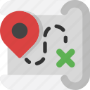 direction, interface, location, map, pin, position, tracking