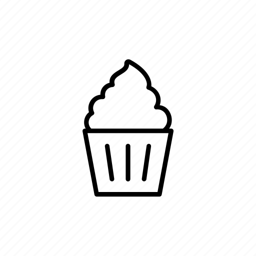 Bakery, cake, cup cake, dessert, frosting, muffin icon - Download on Iconfinder