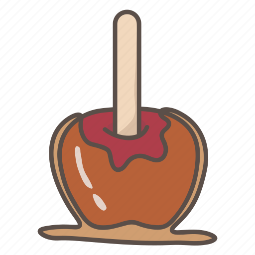 Caramel, apple, fair, festival, dessert, sweet, treat icon - Download on Iconfinder