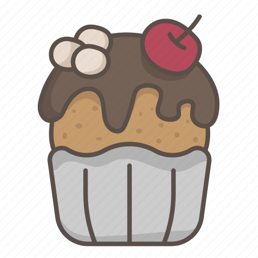 Cupcake, cake, dessert, sweet, treat icon - Download on Iconfinder