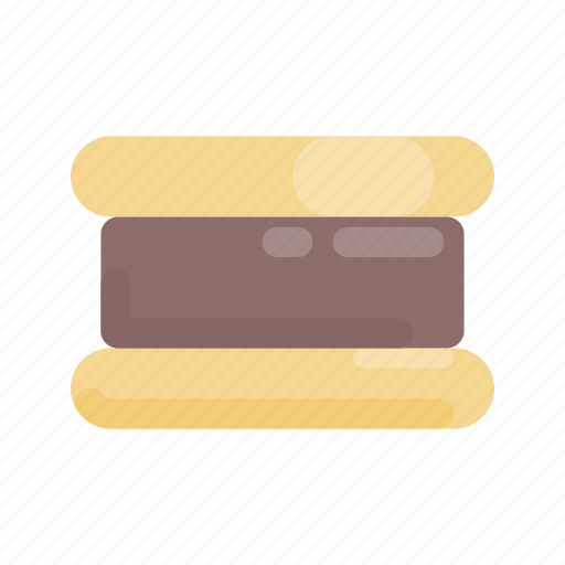 Bakery, chocolate, cookie, cream, dessert, snack, sweets icon - Download on Iconfinder
