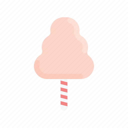 Candy, cotton, dessert, food, lollipop, sweets icon - Download on Iconfinder