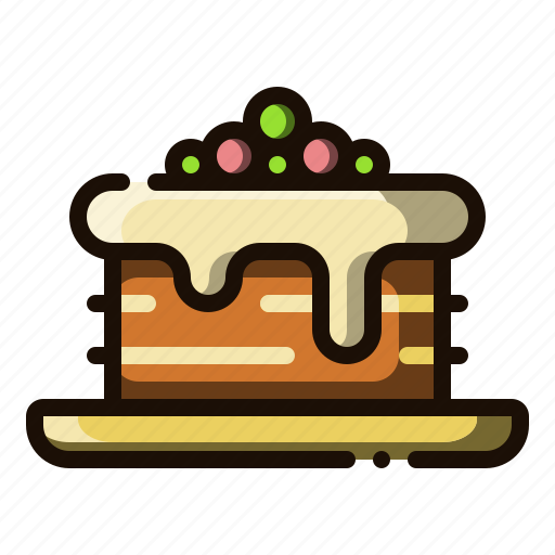 Cake, chocolate, dessert, food, brownie icon - Download on Iconfinder