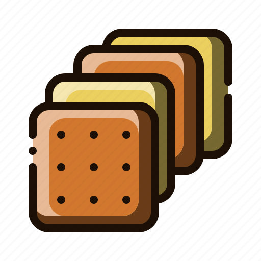 Biscuit, cracker, dessert, food, chocolate icon - Download on Iconfinder