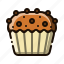 cake, cupcake, dessert, muffin, pastry 