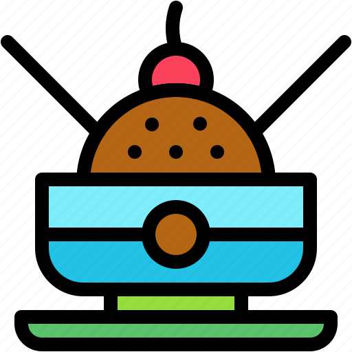 Ice, cream, dessert, summer, food, sweet icon - Download on Iconfinder