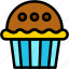 muffin, dessert, food, restaurant, baker 