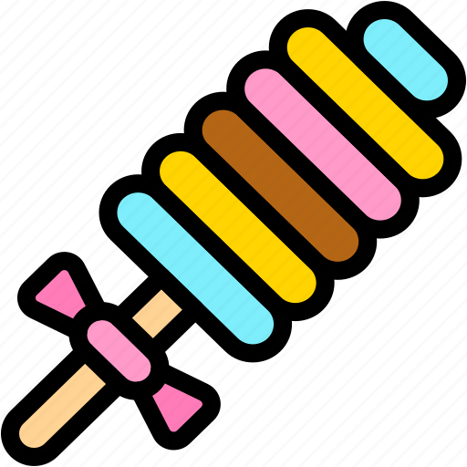 Twisted, lollipop, candy, sweet, baker, dessert icon - Download on Iconfinder