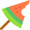 watermelon, food, summertime, fruits