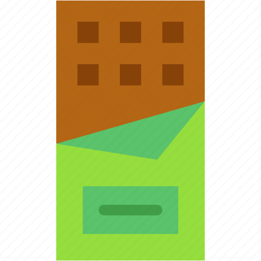 Chocolate, bar, sweet, shop, and, bakery, cold icon - Download on Iconfinder