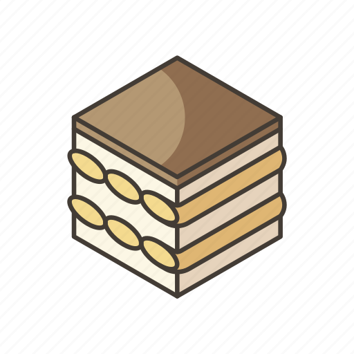 Italian dessert, tiramisu icon, cake, tiramisu icon - Download on Iconfinder