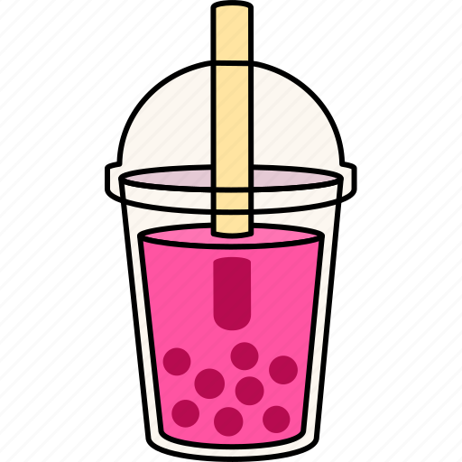 Bubble, milk, tea, dessert, food art, sweet, food icon - Download on Iconfinder