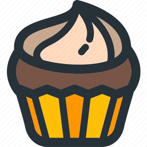 Cream, cupcake, bakery, cake, cup, dessert icon - Download on Iconfinder