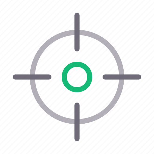 Aim, crosshair, focus, goal, target icon - Download on Iconfinder