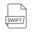 source code, swift, swift file, swift icon, swift source code, swift source code file 