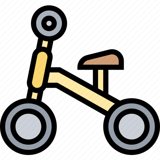 Bike, balancing, kids, exercise, wheel icon - Download on Iconfinder