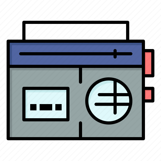 Media, music, radio, tape icon - Download on Iconfinder