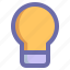 bulb, electricity, idea, lamp, light 