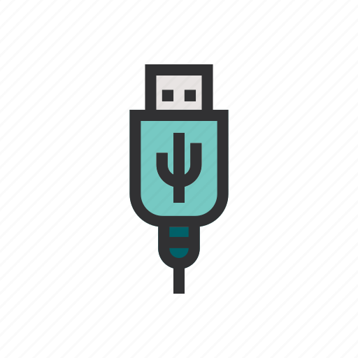 Appliances, device, electronic, mobile, cable, usb, usb connect icon - Download on Iconfinder