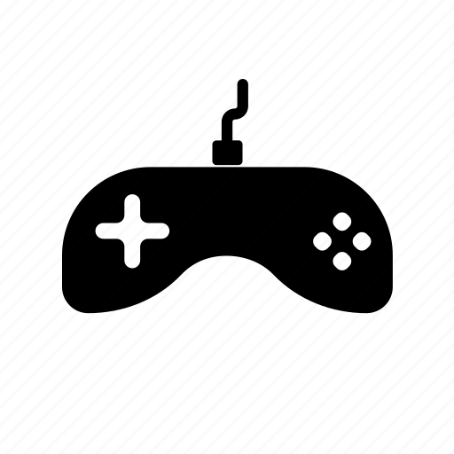 .svg, black, game, pad, wire, with icon - Download on Iconfinder