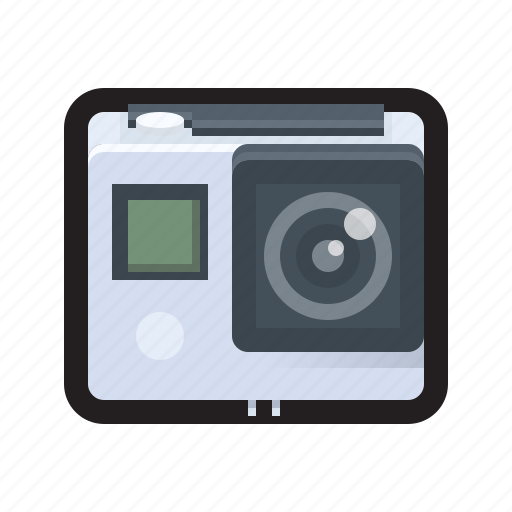 Gopro, action camera, digital camera, go pro icon - Download on Iconfinder