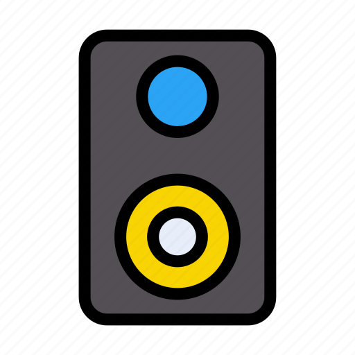 Loud, speaker, device, woofer, multimedia icon - Download on Iconfinder