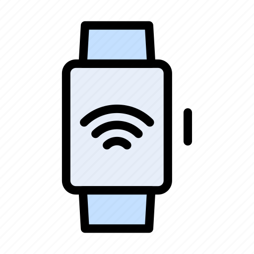 Wristwatch, smartwatch, internet, device, wifi icon - Download on Iconfinder
