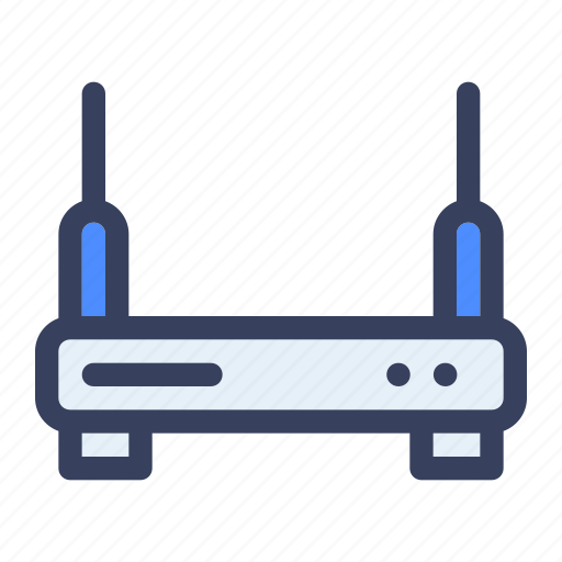 Devices, internet, network, router, wifi icon - Download on Iconfinder