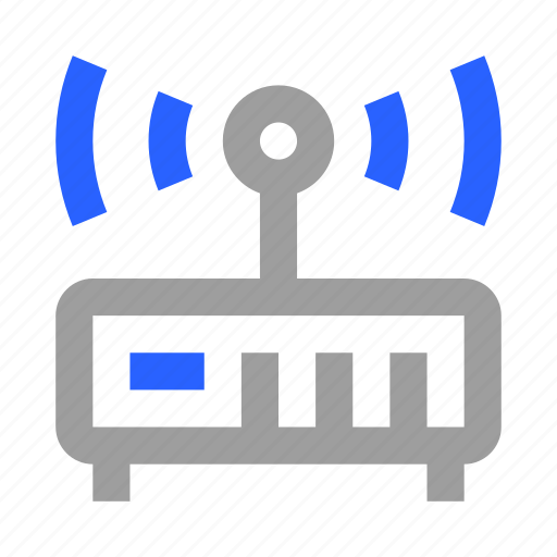 Connection, device, home, internet, router, signal, wifi icon - Download on Iconfinder