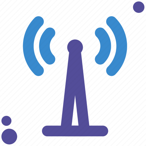 Antenna, coverage, radio, signal, tower, wireless icon - Download on Iconfinder