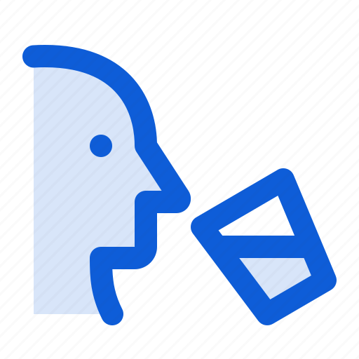 Drinking, thirsty, water, glass, hydrate, cup icon - Download on Iconfinder