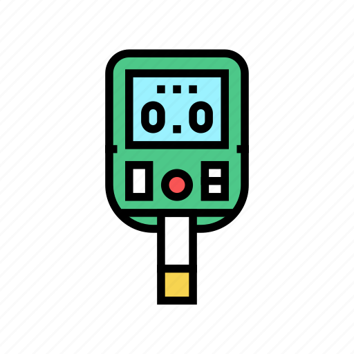Glucose, monitoring, gadget, treatment, measurement, control icon - Download on Iconfinder