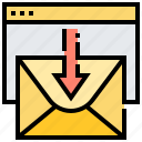 communication, letter, mail, message, receive 