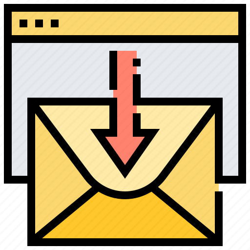 Communication, letter, mail, message, receive icon - Download on Iconfinder