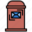 apostbox, box, letter, mail, mailbox 