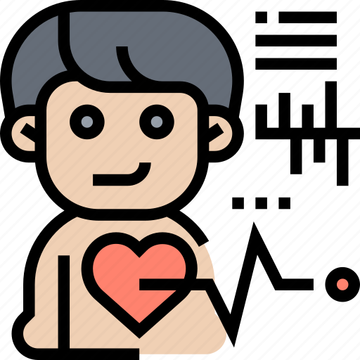 Heart, rate, health, checkup, monitor icon - Download on Iconfinder