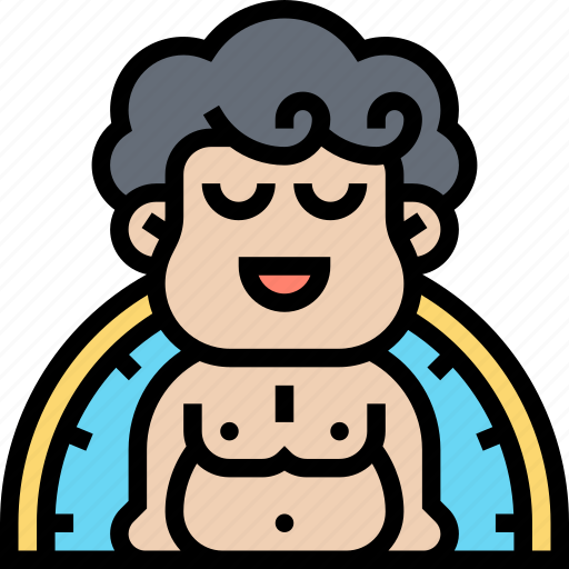 Overweight, fat, body, health, scale icon - Download on Iconfinder