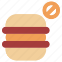 burger, food, junk, meat, no