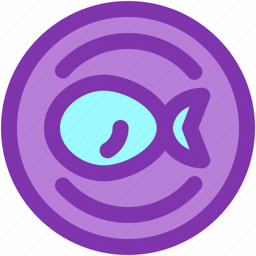 Diet, fish, food, health, plate icon - Download on Iconfinder