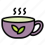 tea, leaf, nature, plant, cup 