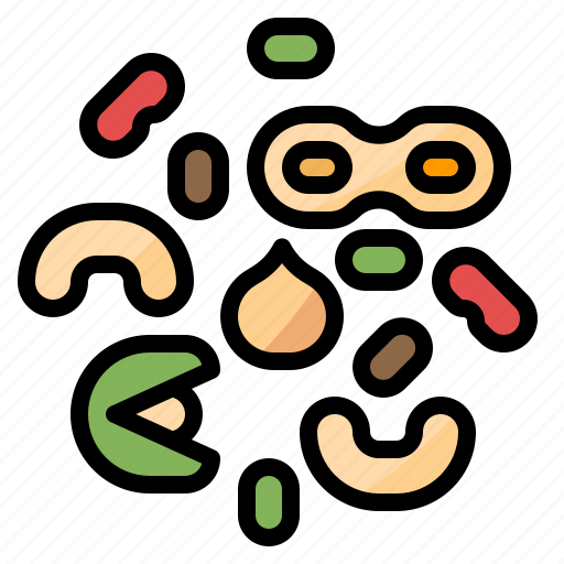 Almond, bean, diet, nut, nutrition icon - Download on Iconfinder